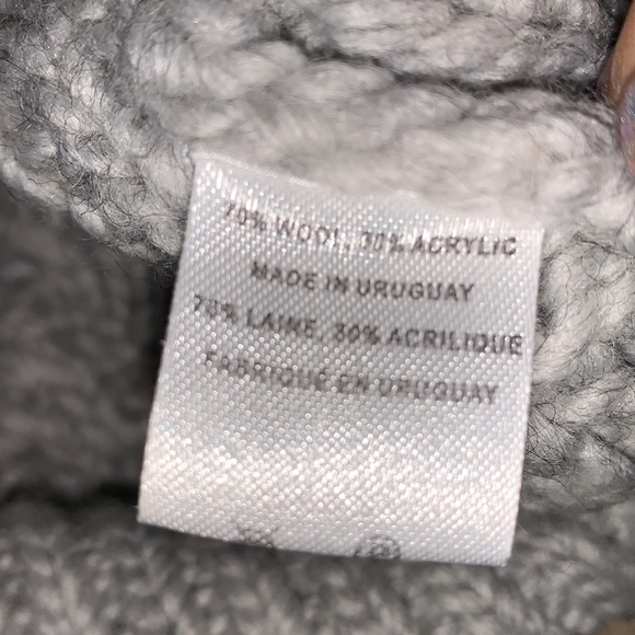 ADAM LIPPES Adampluseve Heavy Wool blend cable knit cardigan sweater - Picture 7 of 9